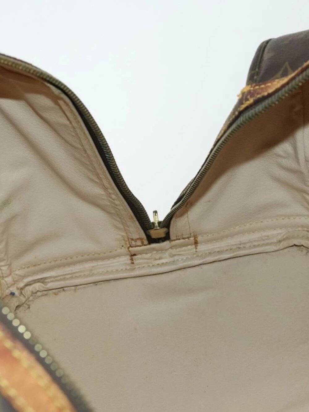 LOUIS VUITTON Monogram Sac Sports Boston Bag M41444 LV Auth 158448 - Picture 11 of 16